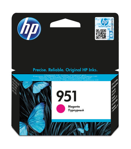HP 951 Magenta Oj Ink Cartridge-CN051AE