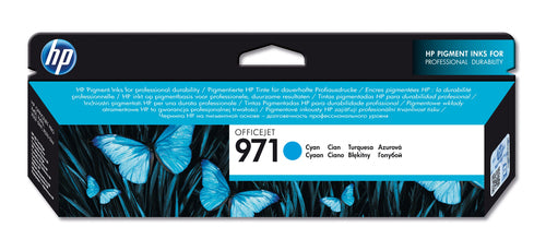 HP 971 Cyan Ink Cartridge-CN622AE