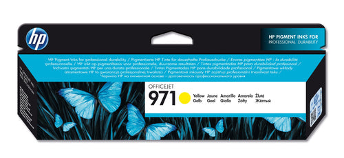 HP 971 Yellow Ink Cartridge-CN624AE