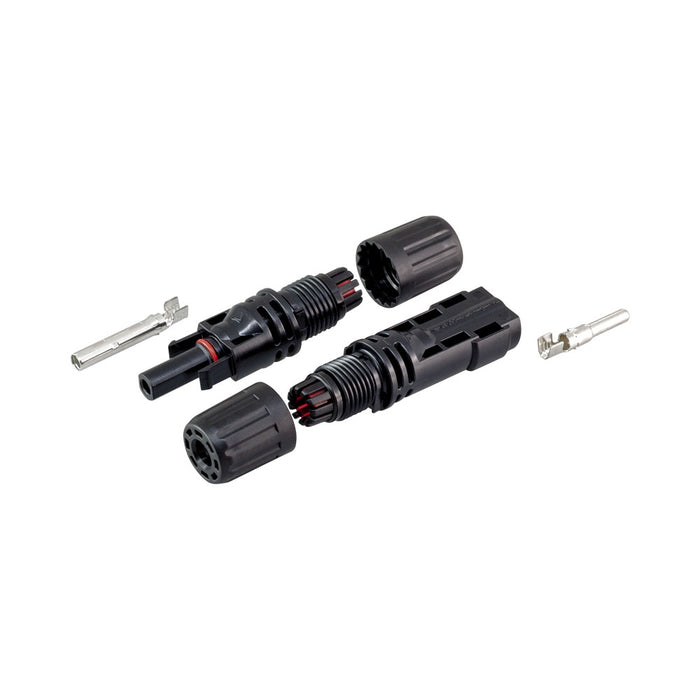 MC 4 SOLAR CABLE CONNECTOR 1 SET M AND F - CNT-MC4-M-F-KIT