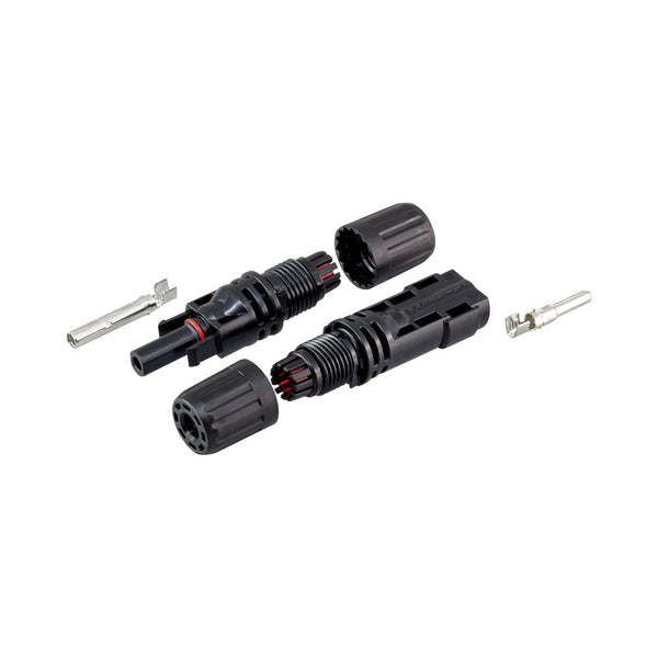 MC 4 SOLAR CABLE CONNECTOR 1 SET M AND F - CNT-MC4-M-F-KIT