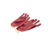 COM0560L - GLOVE PVC KNIT CUFF P/PAIR LOOSE