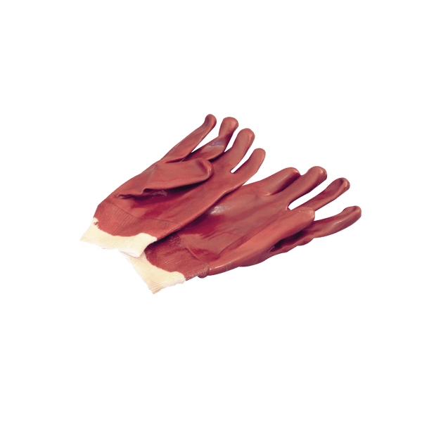Glove Matsafe Pvc Brown K/Wrist Xxx Com0560
