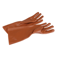 COM0570 - GLOVE PVC 204MM CUFF P/PAIR CARD