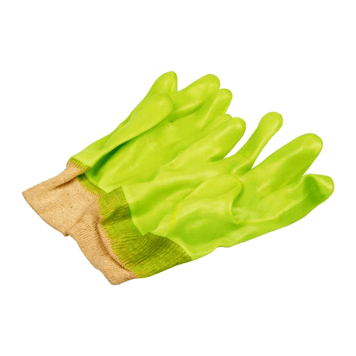 COM0600 - GLOVE SABS PVC K/WRIST H/VOS 27CM P/P