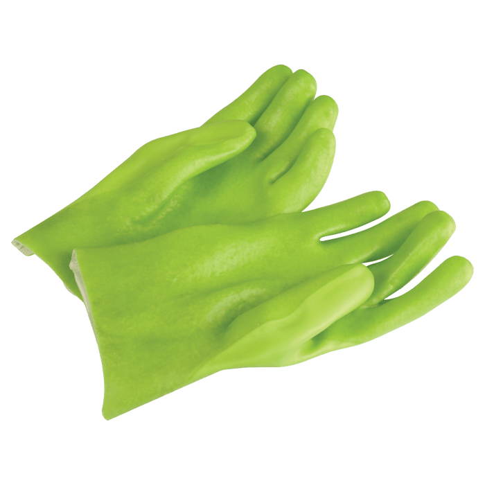 COM0635  - GLOVE SABS PVC HD OPEN H/VOS 27CM P/P