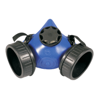COM1000 - RESPIRATOR DOUBLE WITHOUT FILTER 744D