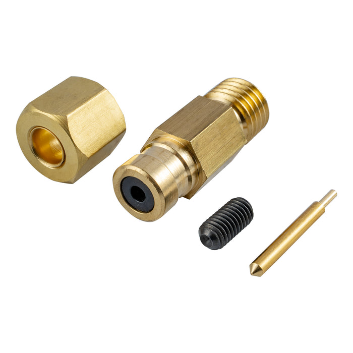 STREIGHT VALVE CONDOR TALLY IN BRASS 200666 - Valve Component Brass Metal Parts.