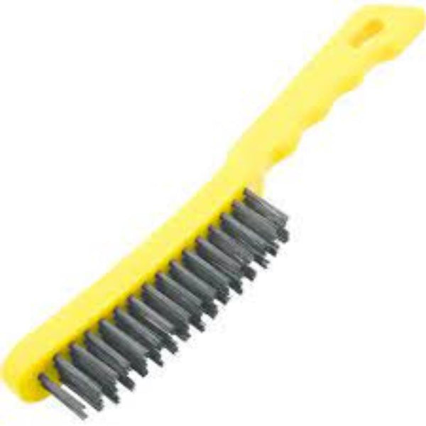 Cotswold 4-ROW PLASTIC HANDLE WIRE SCRATCHBRUSH
