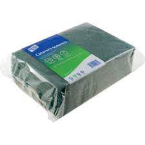 Cotswold 9"x6" CATERERS GREEN SCOURERS(PK-10)