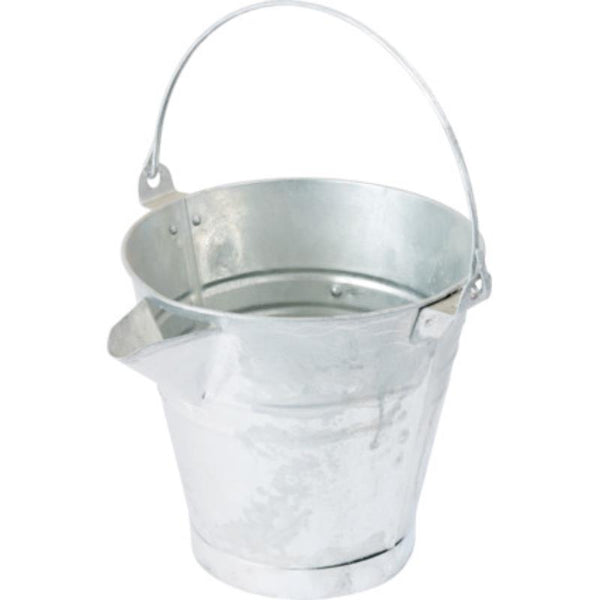 Cotswold 14LTR GALVANISED 'V' LIPPED TARBUCKET (3 GALLON)