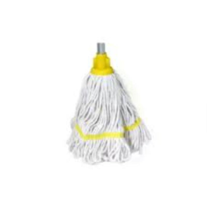 CROMWELL Yellow Synthetic Mop Head 200G - COT9076730K | Replacement mophead for cleaning, shop at chavda.com!