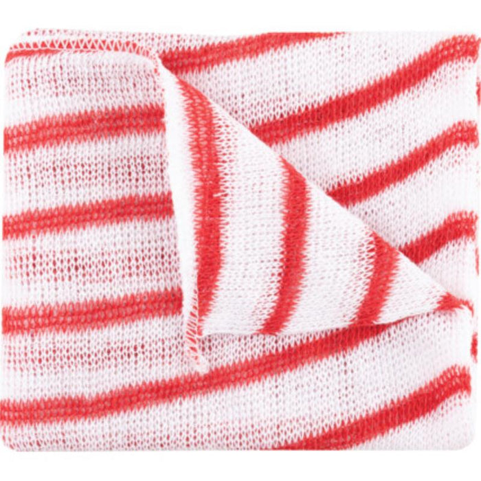 Red & White Striped Synthetic Cleancloth: Color Coded Cleaning Cloth for sale Online at Chavda.com.