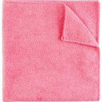 CROMWELL 40x40cm Pink Microfiber Cloth - Economy Cleaning Cloth - chavda.com