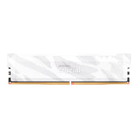 Crucial Pro 16GB 6400Mhz DDR5 Desktop OC Gaming Memory - White