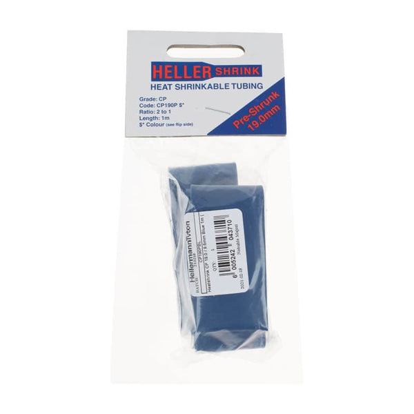 Heller Shrink Blue Heat Shrink Tubing 19.0mm | Heat Shrinkable Tubing