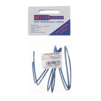 Heller Shrink CP24PBL Heat Shrink Tubing: 2.4/1.2mm Blue, 1m Length. Insulating Electrical Wire with Heat Shrinkable Sleeve