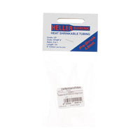 Heller Shrink CP48P Heat Shrink Tubing, 4.8mm Clear. 2:1 Ratio, 1m length. Durable Electrical Insulation.