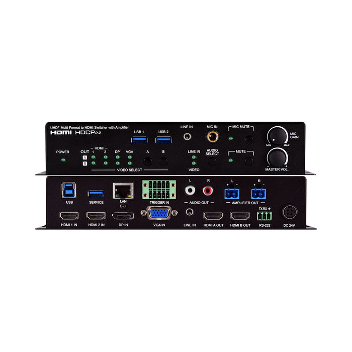 CYP CPLUS-V2030 4K MULTI-FORMAT TO HDMI SWITCH WITH AMPLIFIER - CNV-CPLUS-V2030