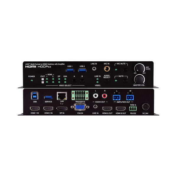 CYP CPLUS-V2030 4K MULTI-FORMAT TO HDMI SWITCH WITH AMPLIFIER - CNV-CPLUS-V2030