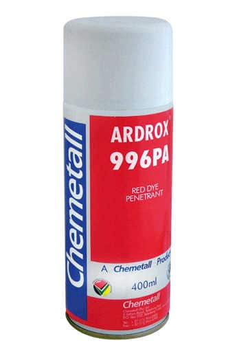 Afrox Ndt -Ardrox Hf-P Penetrant 400Ml - W033570