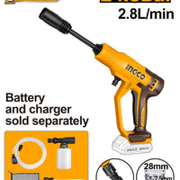 INGCO 20V PRESSURE WASHER H/HELD