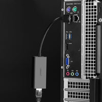 UGREEN USB 3.0 to Gigabit Ethernet Adapter RJ45 - Black Network Adapter