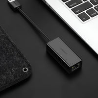 UGREEN USB 3.0 to Gigabit Ethernet Adapter RJ45 - Black Network Adapter