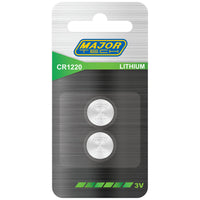 Major Tech Lithium Button Cell | CR1220-BP2 - image 1