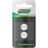 Major Tech Lithium Button Cells | CR1225-BP2 - image 1