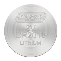 Major Tech Lithium 3V Button Cell (2pcs) CR2016-BP2