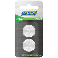 Major Tech 3V Button Cells | CR2025-BP2 - image 1