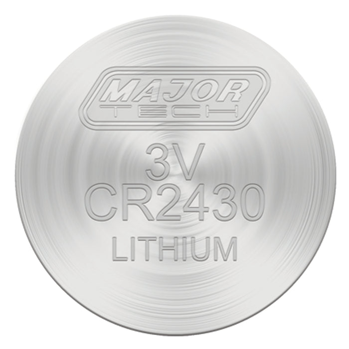 Major Tech 3V Lithium Button Cells | CR2430-BP2 - image 2