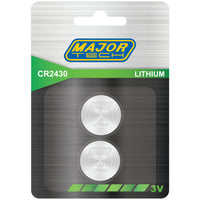 Major Tech 3V Lithium Button Cells | CR2430-BP2 - image 2