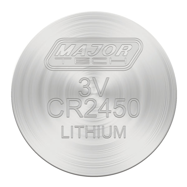 Major Tech Button Cells | CR2450-BP2 - image 1