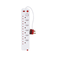 Multiplug 12 Way S/Switch Surge White Cre028