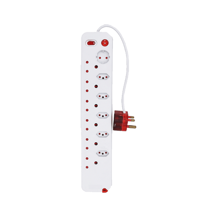 Multiplug 12 Way S/Switch Surge White Cre028