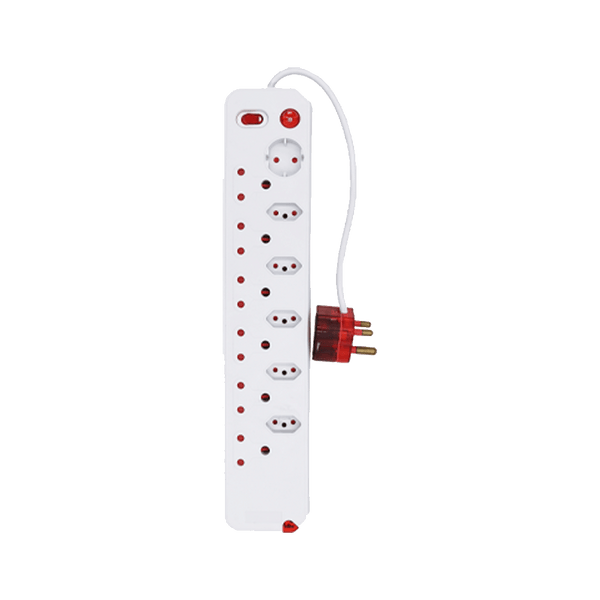 Multiplug 12 Way S/Switch Surge White Cre028