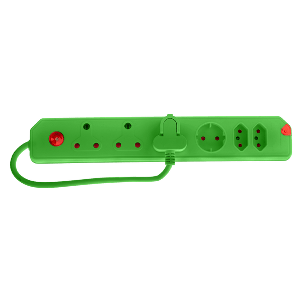 Multiplug 6 Way 3 X16 A2 X5 A1 Xsch Greenxxx Cre034 Gr