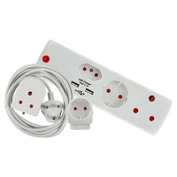 CRE043 - COMBOPACK 3M LEAD+USB,SCHUCKO WHITE