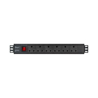 LINKQNET 6-PORT METAL RACKMOUNT PDU - C13 TO C14 - PWR-MP-6P-C13C14-MET