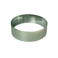 Stainless Steel Cake Ring Round 25cm x 58mm - Baking Tool