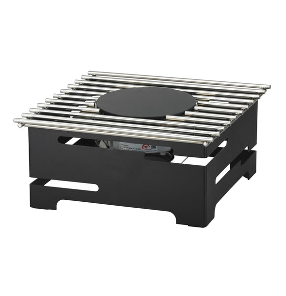 TIGER Multi Stand Square - Black - Dual Type (Sterno & Induction) 360Mm X 360Mm X 174Mm - CST0001