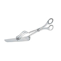 Cake Serving Tong Stainless Steel 260mm, Metal Cake Lifter, Serving Utensil, Pastry Server, Cake Slice Tongs, Silver