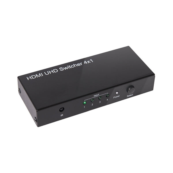 4-PORT HDMI2.0 4K UHD AUTO SWITCHBOX - CSV-1370-CLUB3D