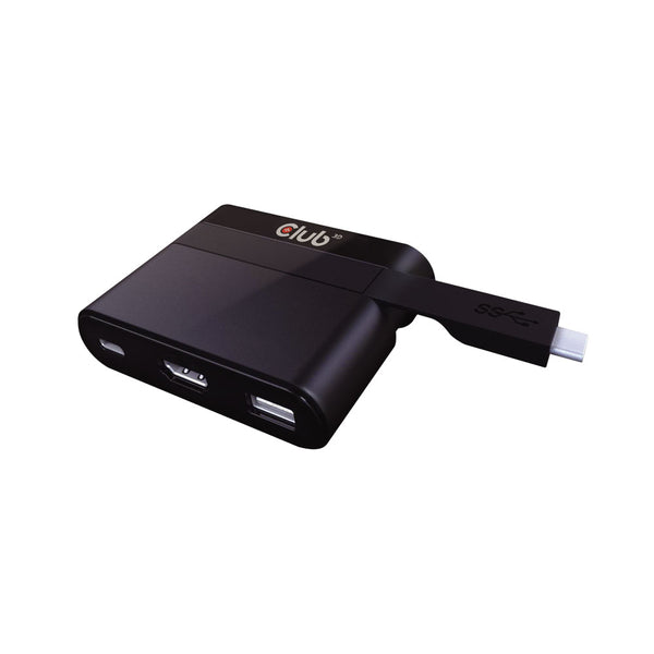 USB2.0 TYPE-C TO HDMI 4K60HZ CHARGE 60W MINI DOCK - CSV-1534-CLUB3D