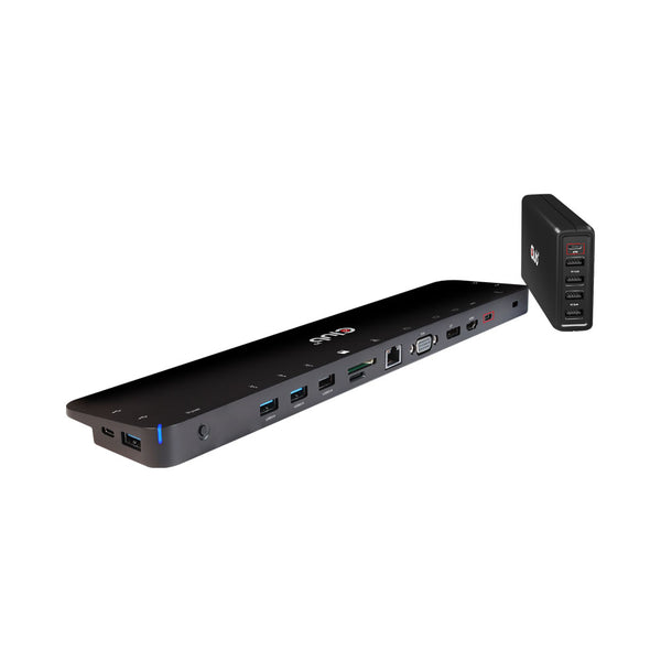USB C UNIVERSAL TRIPLE DOCKING STATION (PD100W) - CSV-1564W100-CLUB3D