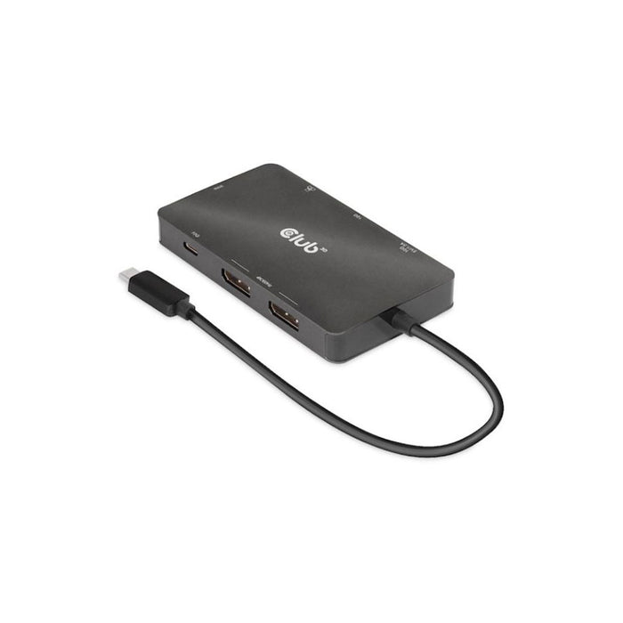USB TYPE-C TO DUAL DISPLAYPORT 4K60HZ 7-IN-1.. - CSV-1598-CLUB3D