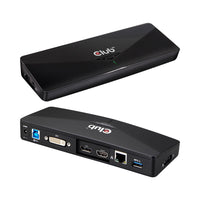 CLUB3D CSV-3103D USB3.1 GEN1 4K DOCKING STATION - CSV-3103D-CLUB3D