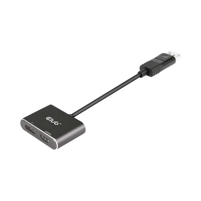 CLUB3D CSV-7220 DISPLAYPORT 1.4 TO DISPLAYPORT PLUS HDMI 4K 60HZ MST HUB - CSV-7220-CLUB3D